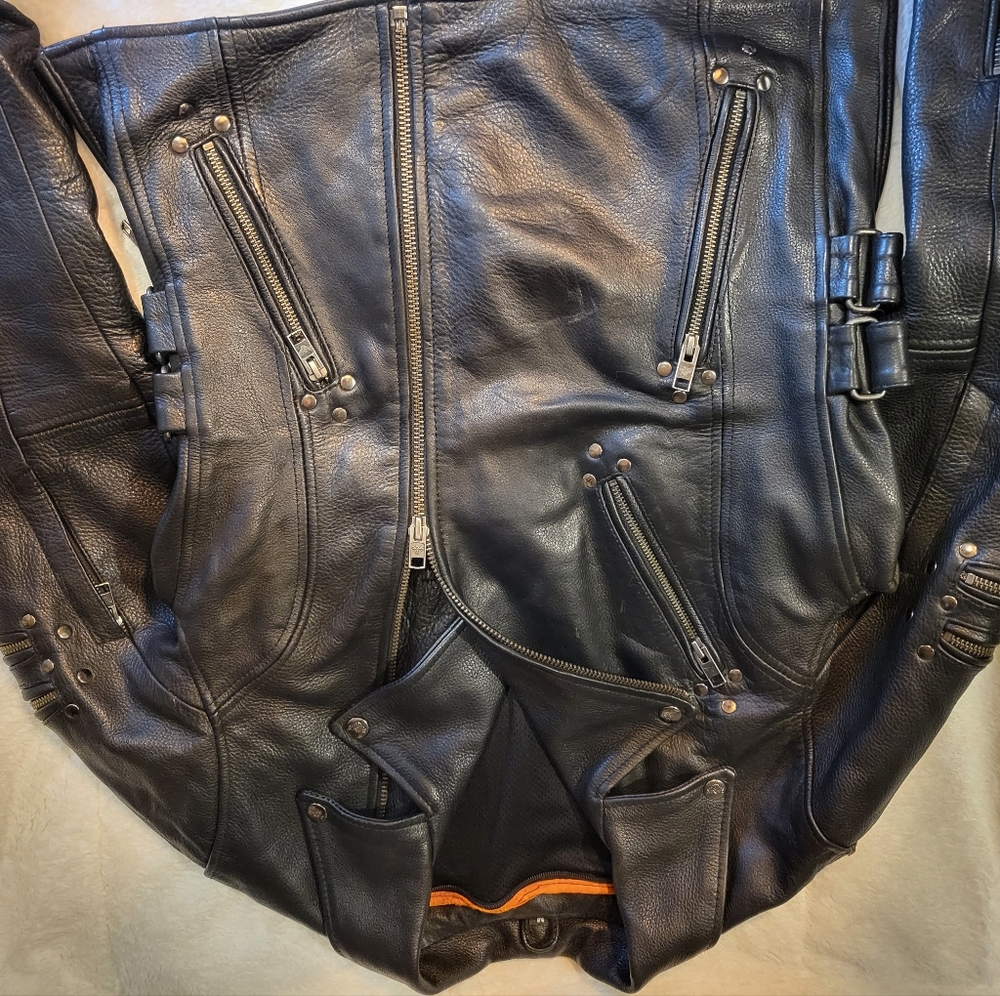 Milwaukee Leather Heavy Leather Jacket - Picture 3 of 7